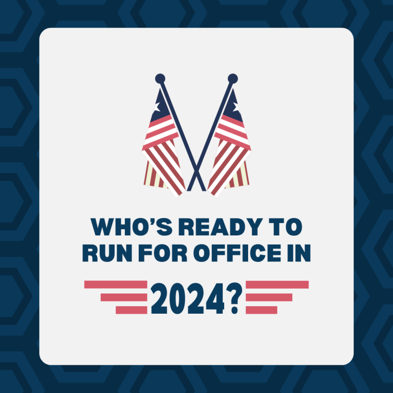 Who's ready to run for office in 2024?