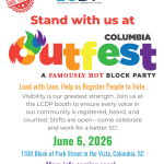 Table with us at Outfest