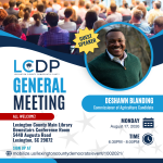 Monthly Meeting featuring DeShawn Blanding
