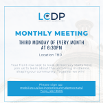 Monthly Meeting