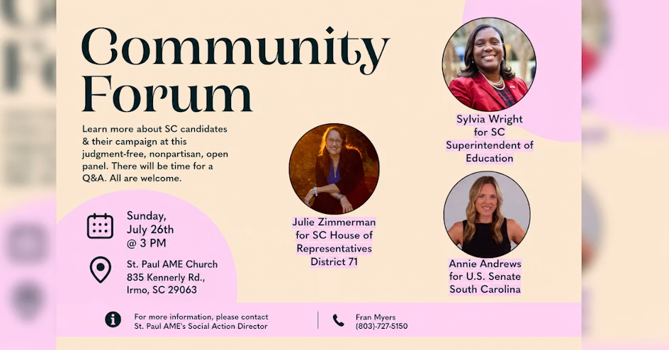 Community Forum at St. Paul AME Church
