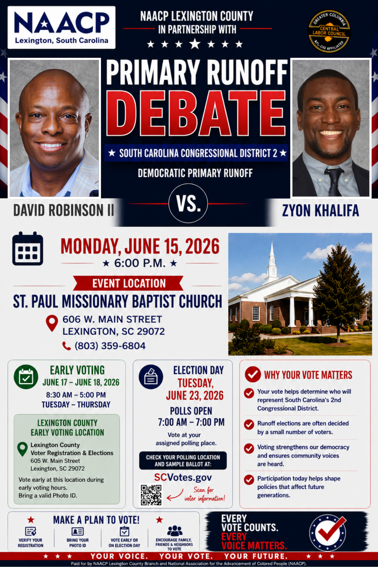 CD2 Candidate Forum