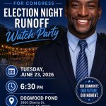Runoff Watch Party