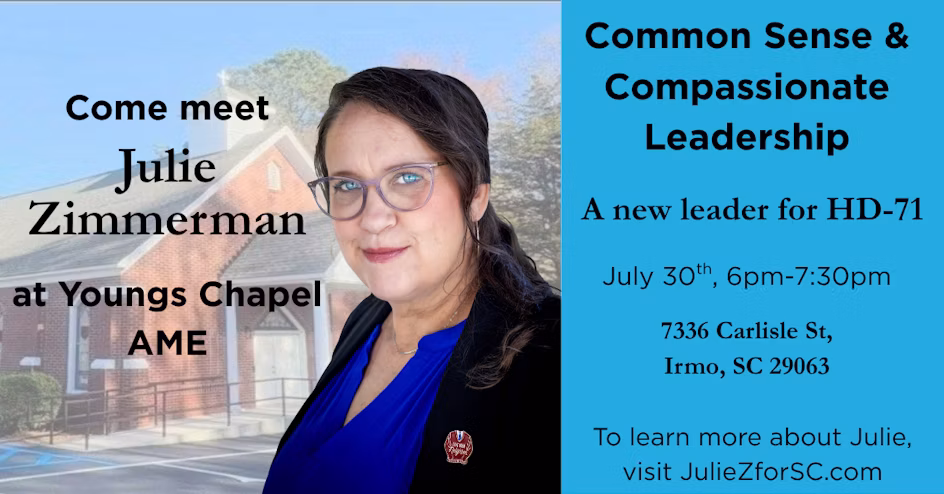 Meet Julie Z at Youngs Chapel AME